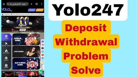 yolo247 withdrawal